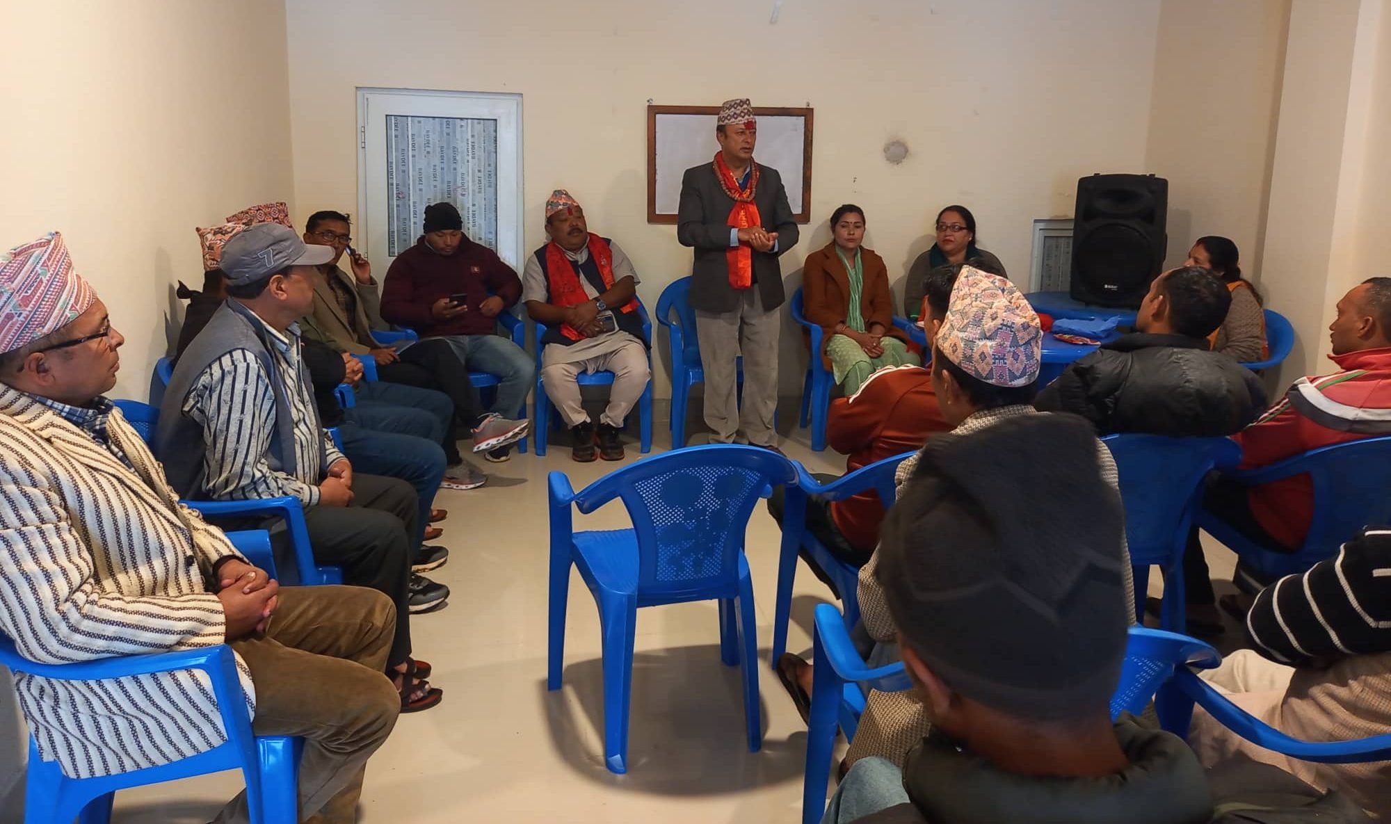 घर-घरमा पुगेर गठबन्धनका उम्मेदवारलाई जिताउने अभियानमा जुटौं : दीपक खड्का