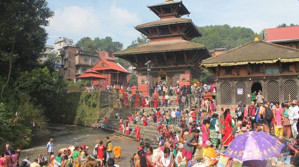 पौष कृष्ण औँसी : गोकर्णेश्वरमा श्राद्ध गर्नेको भीड