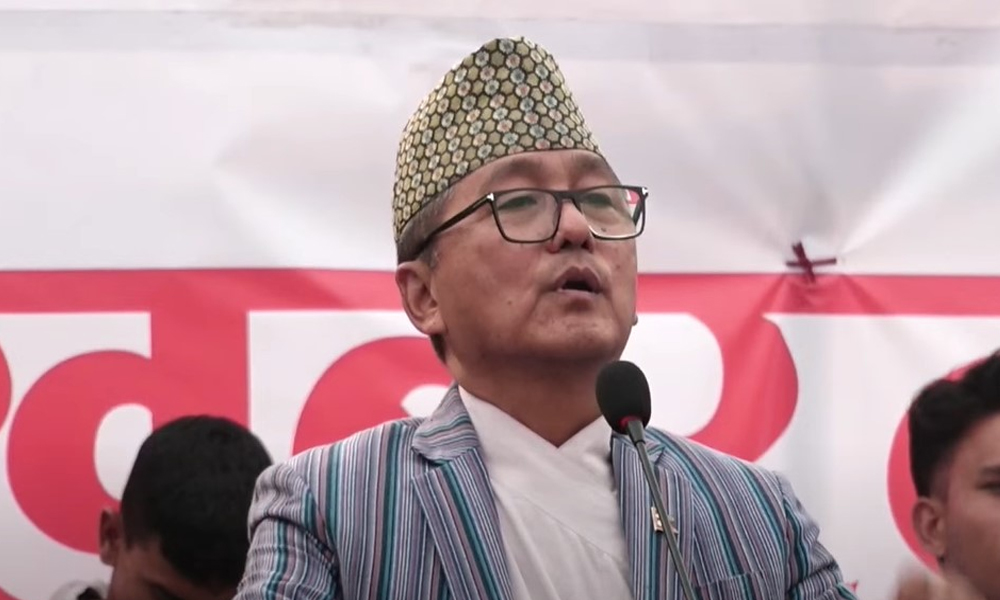 विद्रोहको बाटो हिँड्न तयार छौं : राजेन्द्र लिङ्देन
