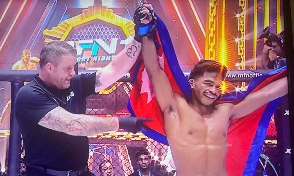 नेपालका रविन्द्र बने म्याट्रिक्स फाइट नाइट च्याम्पियन