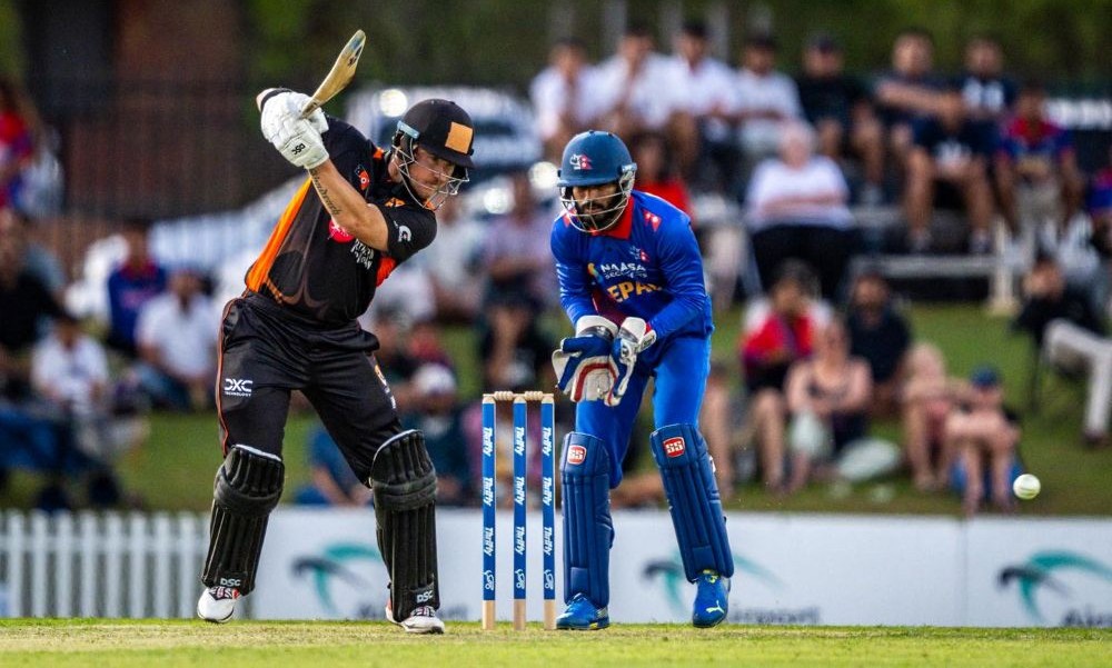 टप एण्ड टी-२० सिरिजको पहिलो खेलमा नेपाल पराजित