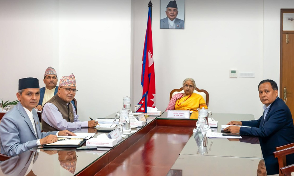 राष्ट्रपतिसमक्ष पाँच मन्त्रीको नाम सिफारिस