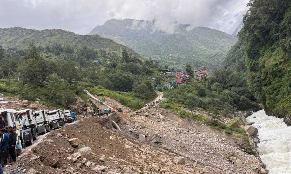 दुई महिनापछि कोदारी राजमार्ग सुचारु