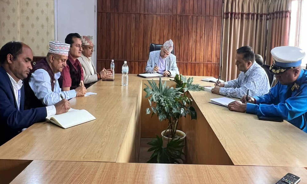 चाडपर्वमा यातायात व्यवस्थित गर्न उच्चस्तरीय समिति