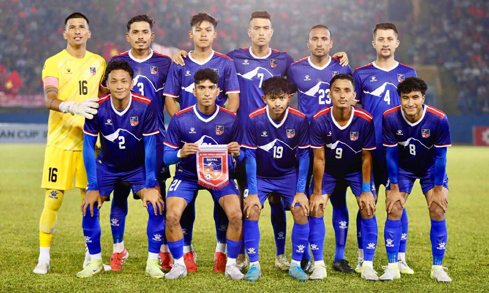 एसियन कप छनोटमा नेपाल पुन: पराजित