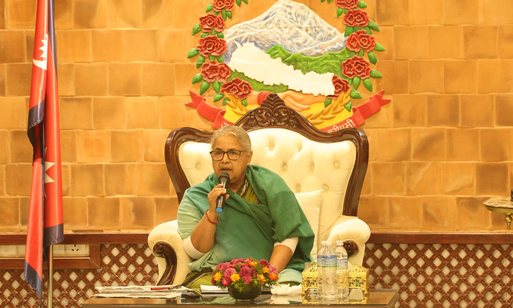 देशले सुम्पेको अभिभारा पूरा गर्नेबाहेक अर्को कुनै उद्देश्य छैन’