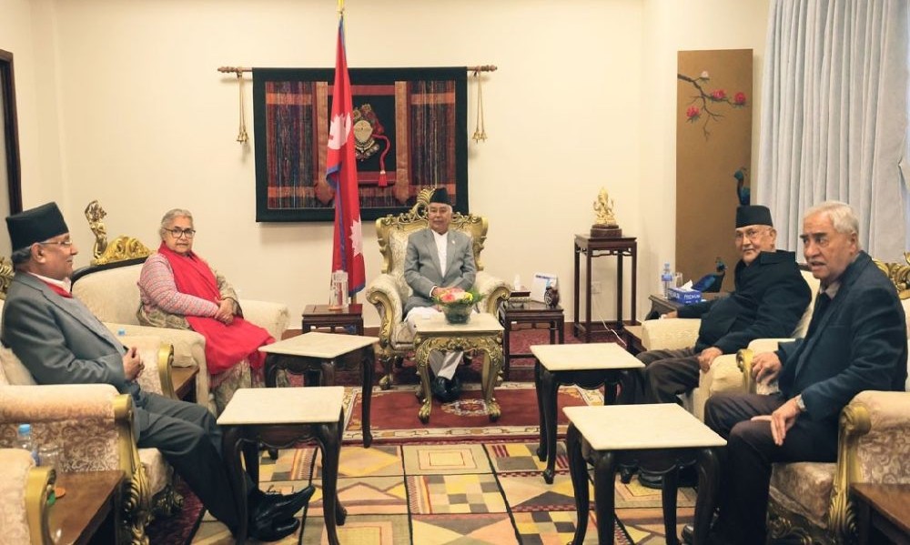 शीतलनिवास बैठक : निर्वाचनको वातावरण बनाउने समझदारी