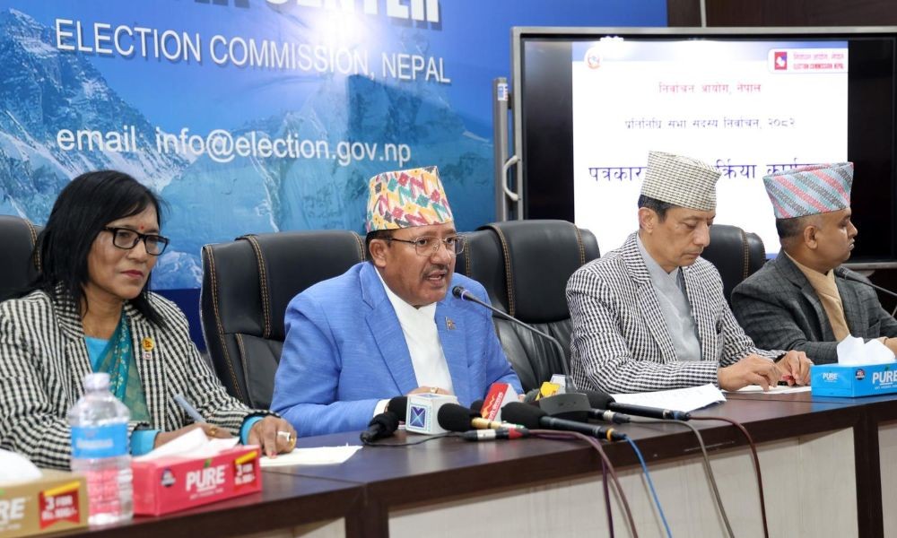  ५८ जिल्लाका १२४ निर्वाचन क्षेत्रको मतपत्र छपाइ सम्पन्न