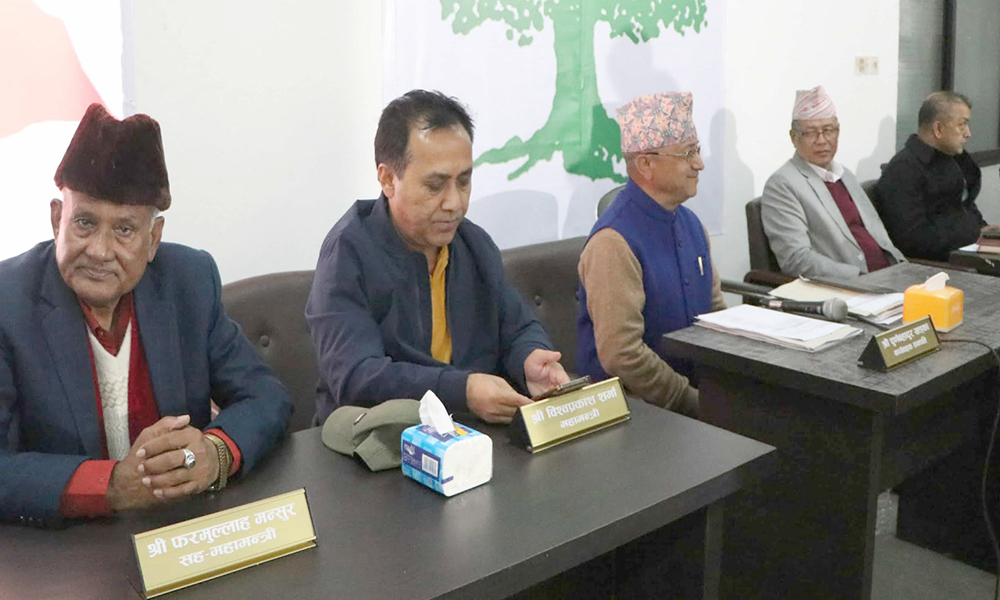कांग्रेस संस्थापन र विशेष महाधिवेशन पक्षबीच वार्ता जारी