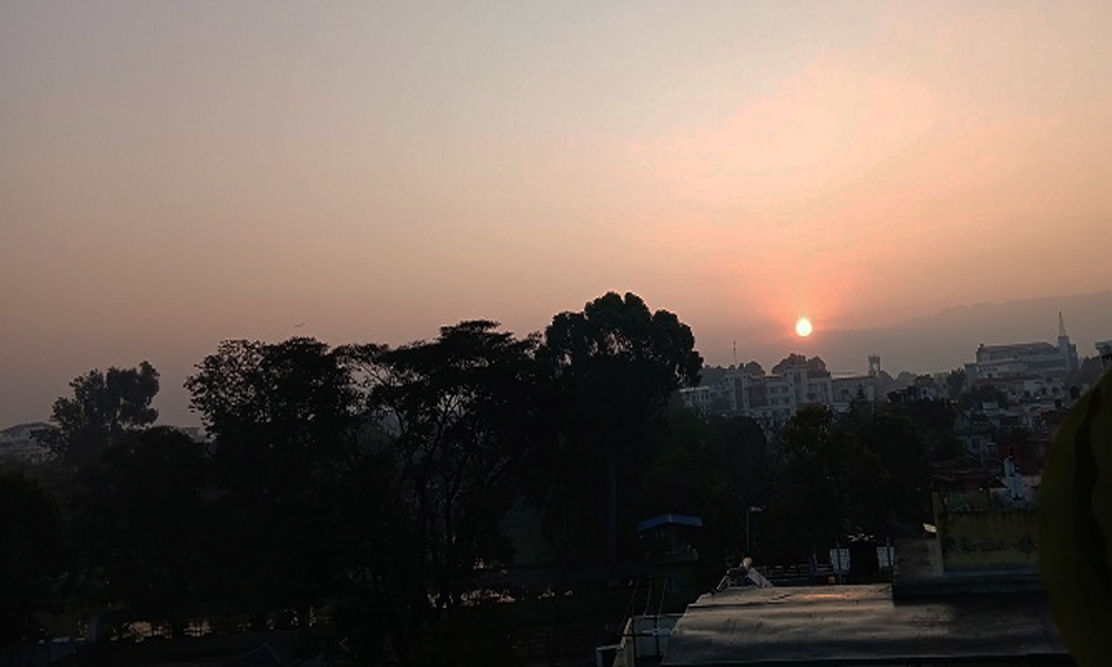 आज काठमाडौंको तापक्रम यो वर्षकै न्यून