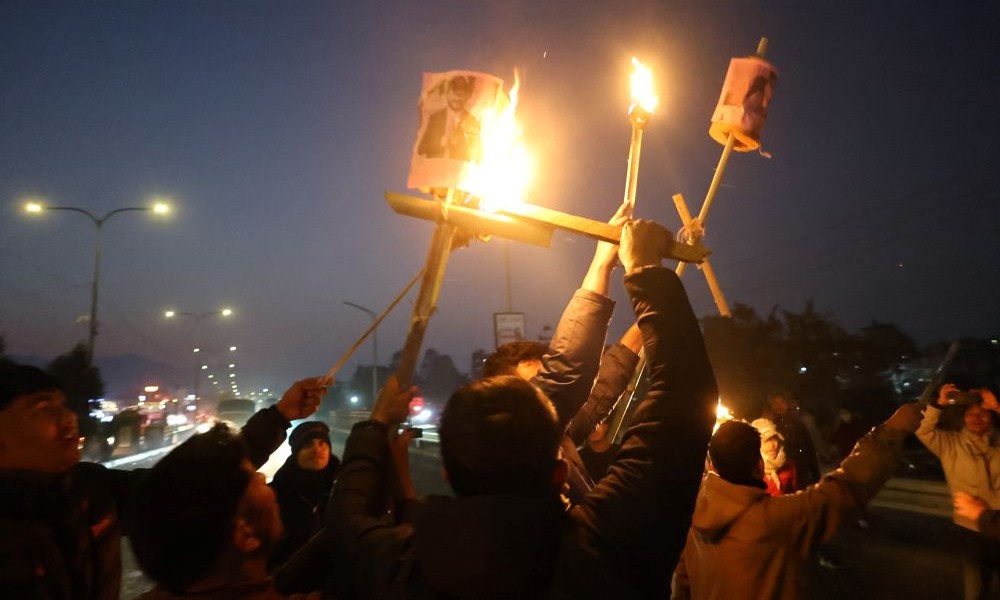 रवि लामिछानेको मुद्दा फिर्ता लिने निर्णयविरुद्ध राँके जुलुस