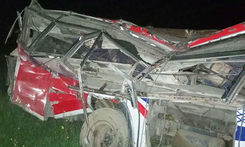 बैतडीमा जन्ती बोकेको बस दुर्घटनामा मृत्यु हुनेको सख्या १३ पुग्यो