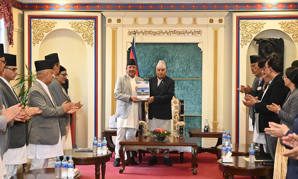 निर्वाचन प्रतिवेदन राष्ट्रपतिसमक्ष पेश, सरकार गठन प्रक्रियाको बाटो खुला