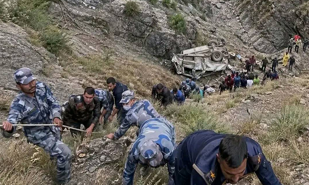 रोल्पा जीप दुर्घटना अपडेट : मृतकको संख्या २० पुग्यो