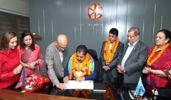 उद्योग वाणिज्य महासंघका अध्यक्ष श्रेष्ठले सम्हाले कार्यभार