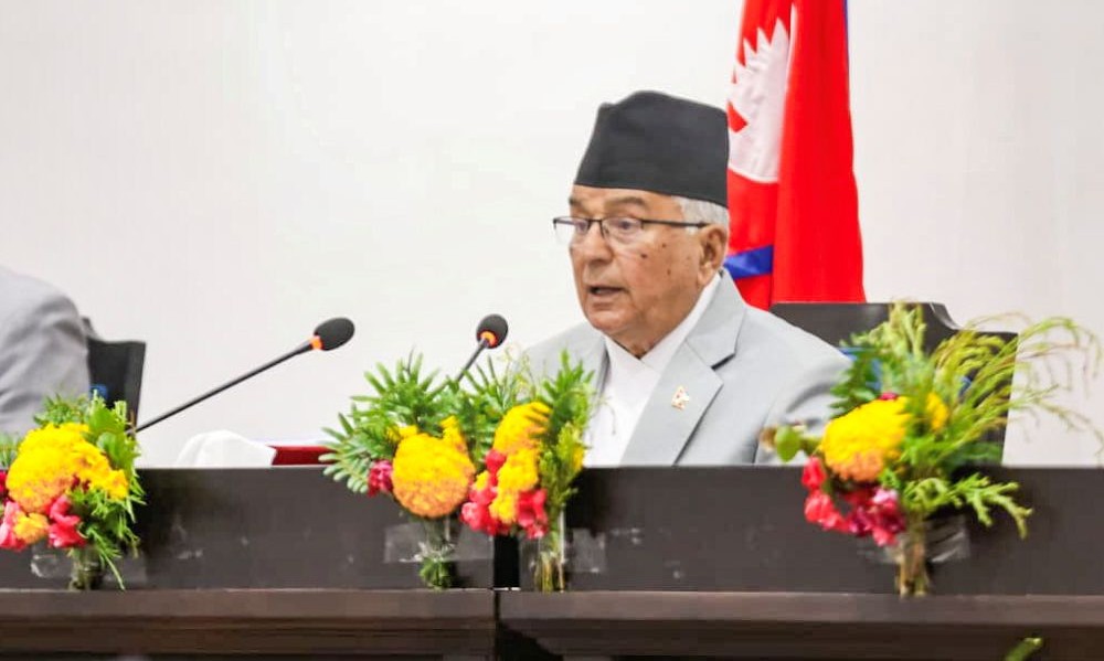 राष्ट्रपति पौडेलद्वारा प्रस्तुत १०० बुँदे नीति तथा कार्यक्रम (पूर्णपाठ)