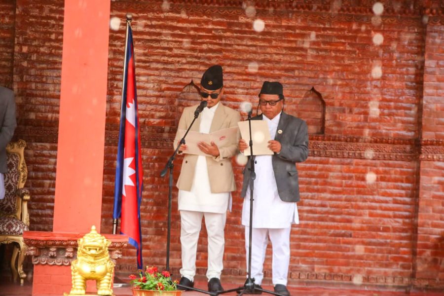 सुधन गुरुङ पुन: गृहमन्त्री, महाविरलाई नवप्रवर्तन मन्त्रलायको जिम्मेवारी