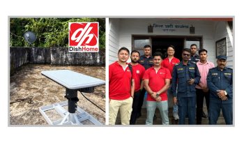 बाढी प्रभावित रसुवामा डिशहोमद्वारा निःशुल्क स्याटेलाइट इन्टरनेट सेवा